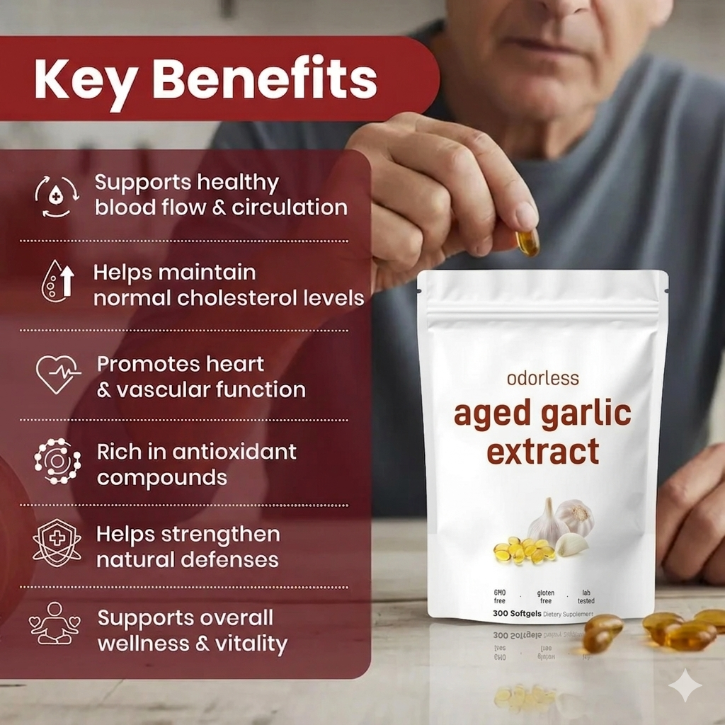Ocean™ Odorless Aged Garlic