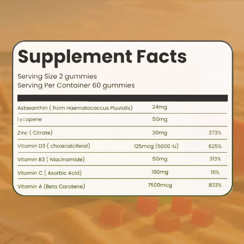Ocean Daily Tanning Gummies