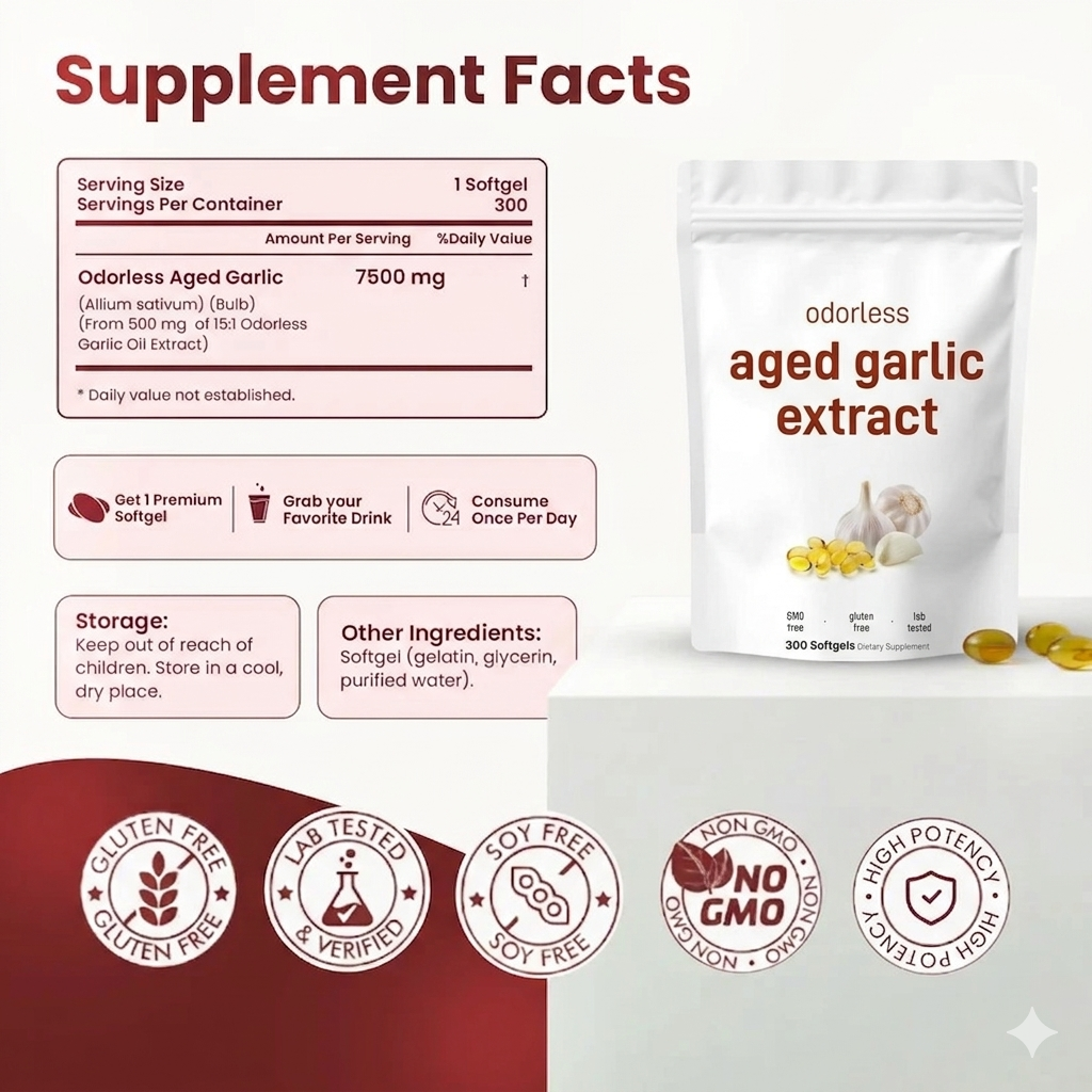 Ocean™ Odorless Aged Garlic