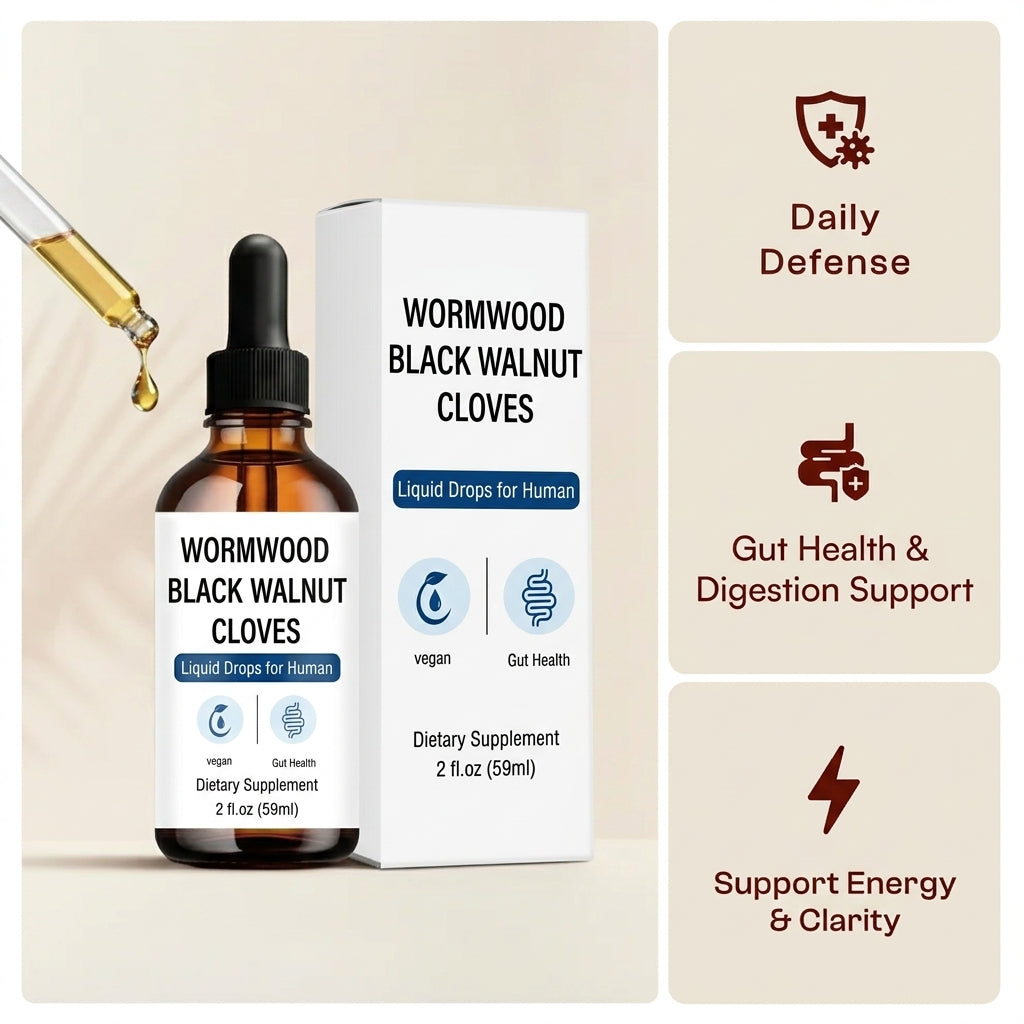 OriginRoot Black Walnut Wormwood Cleanse