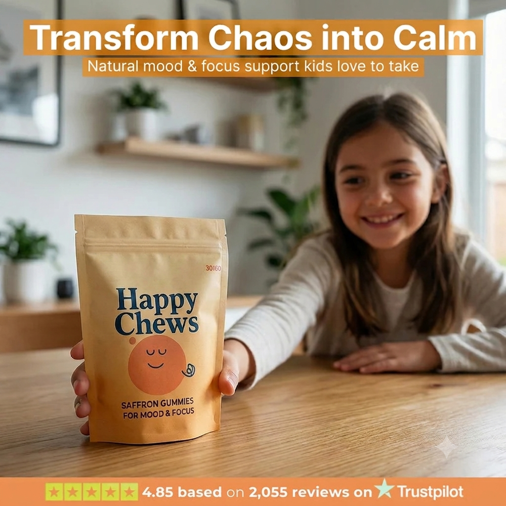 Happy Chews Saffron Gummies